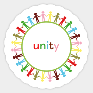 unity Sticker